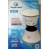 Fresh Aire Personal Ultrasonic Humidifier  White - B00PY65LR2